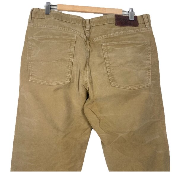 Polo Ralph Lauren Pants The Varick Slim 625 Straight Jeans Size 36 x 34 Tan - Picture 5 of 9